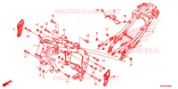 FRAME CHASSIS voor Honda CB 500 F ABS 2019
