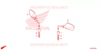 SPIEGEL voor Honda CB 500 F ABS 2019