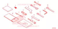 GEREEDSCHAP/ACCUVAK voor Honda CB 500 F 2019