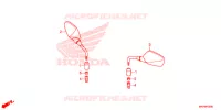 SPIEGEL voor Honda CB 500 F 2019