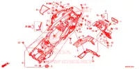 ACHTER STROOMLIJNKAP voor Honda CB 500 F ABS 2019