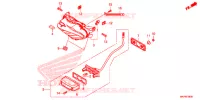 ACHTERLICHT/KENTEKEN LICHT voor Honda CB 500 F ABS 2019