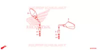 SPIEGEL voor Honda CB 500 F ABS 2019