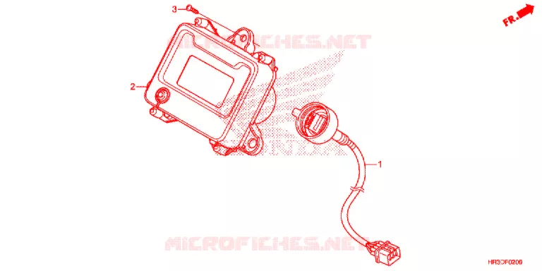 COMBINATIEMETER Honda ATV 420 FOURTRAX 2020  TRX420FM2L