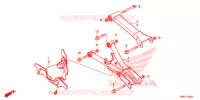 ACHTER ARM voor Honda FOURTRAX 500 RUBICON IRS DCT EPS DELUXE 2018