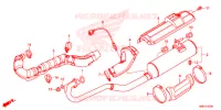 UITLAATDEMPER(2) voor Honda FOURTRAX 500 RUBICON IRS DCT EPS DELUXE 2018