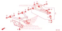VOOR ARM voor Honda FOURTRAX 500 RUBICON IRS DCT EPS DELUXE 2018
