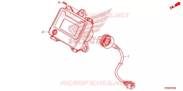 COMBINATIEMETER Honda ATV 520 FOURTRAX 2022  TRX520FM1L