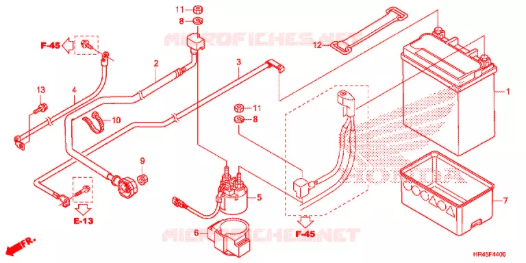 GEREEDSCHAP/ACCUVAK Honda ATV 520 FOURTRAX 2022  TRX520FM1L
