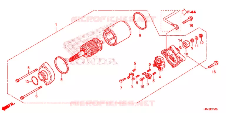 STARTMOTOR Honda ATV 520 FOURTRAX 2021  TRX520FM1L