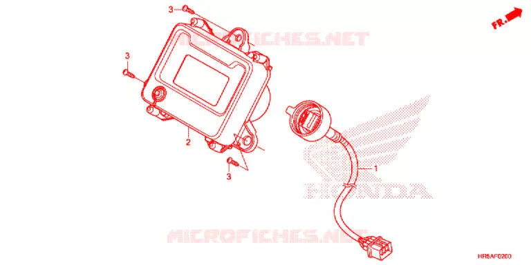COMBINATIEMETER Honda ATV 520 FOURTRAX 2020  TRX520FM6L
