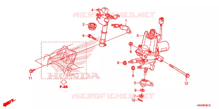 STURING AS (EPS) Honda ATV 520 FOURTRAX 2020  TRX520FM2L