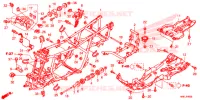 FRAME CHASSIS voor Honda FOURTRAX 520 FOREMAN RUBICON 4X4 AT DCT EPS DELUXE 2020