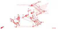 ACHTER ARM voor Honda FOURTRAX 520 RUBICON DCT EPS DELUXE 2020