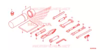 GEREEDSCHAP/ACCUVAK voor Honda FOURTRAX 520 FOREMAN 4X4 ES PS 2020