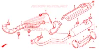 UITLAATDEMPER(2) voor Honda FOURTRAX 520 FOREMAN 4X4 ES PS 2020