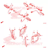 KNIPPERLICHT voor Honda X ADV 750 2017