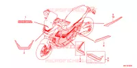 EMBLEEM/STREEP voor Honda X ADV 750 2018