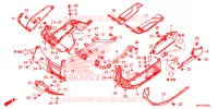 ZIJDE ROK/MIDDEN AFDEKKING voor Honda X ADV 750 2018